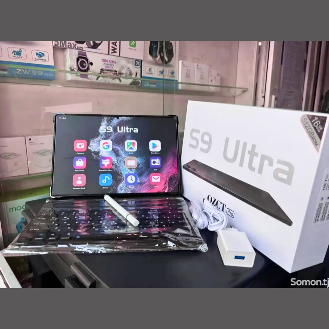 Tablette OZCT Pro S9 Ultra 16 Go de RAM et 512 Go de ROM Alibluz