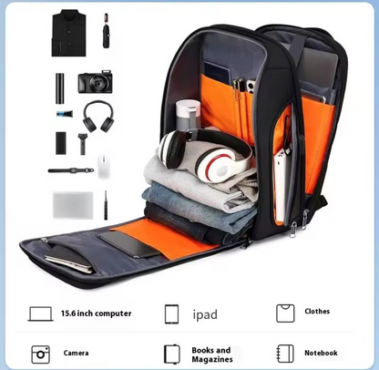 Wiersoon sac à dos d'affaires pour hommes multifonctionnel & 1antivol d'ordinateur