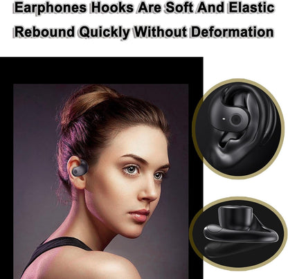 Écouteurs Sans fil Bluetooth 5.3,  OWS Suspendu écouteurs, 2024 avec Corde